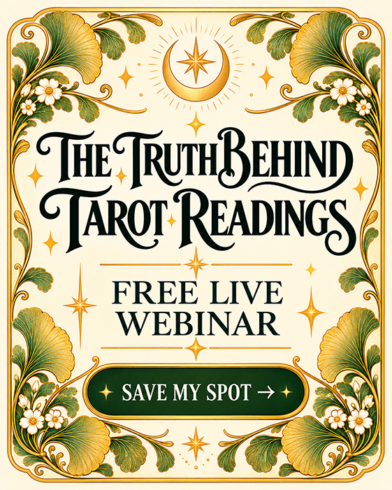 The Truth Behind Tarot Readings Webinar HOME PG MOBILE Banner